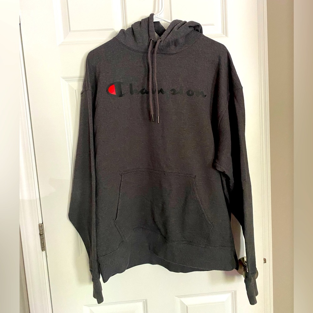 Champion logo men’s hooded sweatshirt